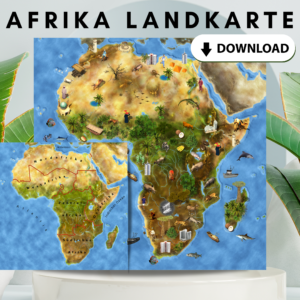 3 Landkarten von Afrika als PDF